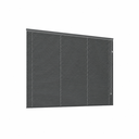 Ver imagem 1 de Persiana Horizontal Blackout Larg 1,30x2,30 Alt:Charcoal