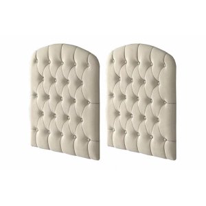 Kit Capitonê para Berço Harmonia Suede/Marfim - Permobili