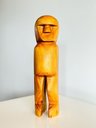 Ver imagem 1 de Escultura Homem Perna de Pau Mestre Fida Artesanal Madeira