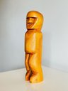 Ver imagem 3 de Escultura Homem Perna de Pau Mestre Fida Artesanal Madeira