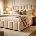 Ver imagem 5 de Cama Box King Florença Acolchoada Luxo Conforto para Casais