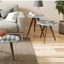 Ver imagem 4 de Mesa Lateral 41,5cm Retrô 