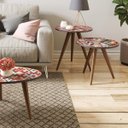 Ver imagem 4 de Mesa Lateral 41,5cm Retrô Be Mobiliário