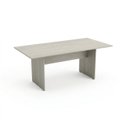 Ver imagem 2 de Mesa de Escritório para Reunião 6 Lugares 180x90cm Studio Legno Crema Bege