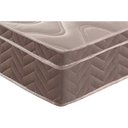 Ver imagem 3 de Cama Box Baú Solteiro: Colchão Espuma Paropas D33 Ep Confort Ultra Firme + Base Crc Suede Brown