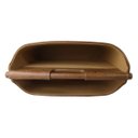 Ver imagem 5 de Revisteiro 2 Compartimentos em Couro Marrom 36x28,5x17cm Btc