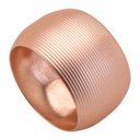 Ver imagem 2 de Conjunto 4 anéis para guardanapo aço/cobre fosco 4,5 cm Lyor