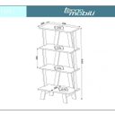 Ver imagem 3 de Estante Multiuso Moderno Tecno Mobili