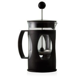 Cafeteira prensa francesa preto 350ml 17x7,5cm Mimo Style - 1