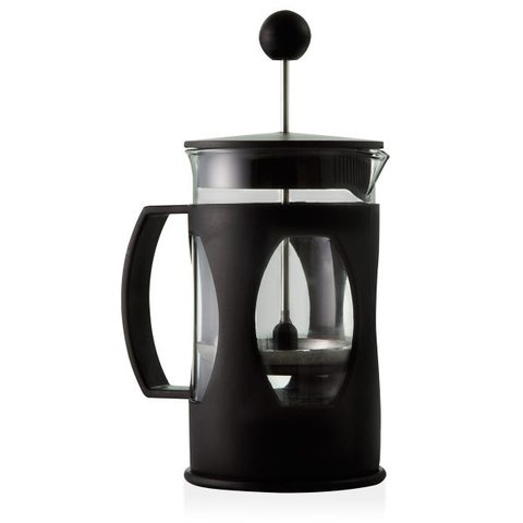 Cafeteira prensa francesa preto 350ml 17x7,5cm Mimo Style