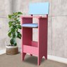 Cadeira Infantil Para Refeição Restaurante Rosa/Azul - Criança Feliz - 4