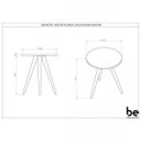 Ver imagem 3 de Mesa Lateral 51,5 cm Retrô