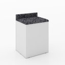 Ver imagem 1 de Puff Baú com Encosto Tecno Mobili