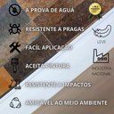 Ver imagem 3 de Rodapé Sobrepor Poliestireno 12 cm altura barra com 2 M