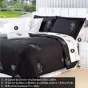 Ver imagem 2 de Jogo de Cama King Mariana 4 Peças 180 Fios Percal Casaborda