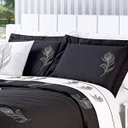 Ver imagem 3 de Jogo de Cama King Mariana 4 Peças 180 Fios Percal Casaborda