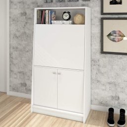 Armário Multiuso 1 Porta Basculante tipo Mesa Tecno Mobili - 3 Armário Multiuso 1 Porta Basculante tipo Mesa Tecno Mobili - 3