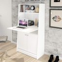 Ver imagem 2 de Armário Multiuso 1 Porta Basculante tipo Mesa Tecno Mobili