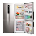 Ver imagem 1 de Geladeira Electrolux Frost Free Inverter 490l Inverse Inox Look Ib7s