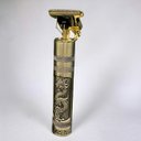 Ver imagem 1 de Máquina de Cortar Cabelo e Fazer Pezinho Dragão Dourado com Pentes Ajustáveis e Kit de Limpeza