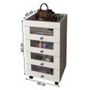 Ver imagem 4 de Gaveteiro Carrinho de Maquiagem 4 Gavetas  Pe2009