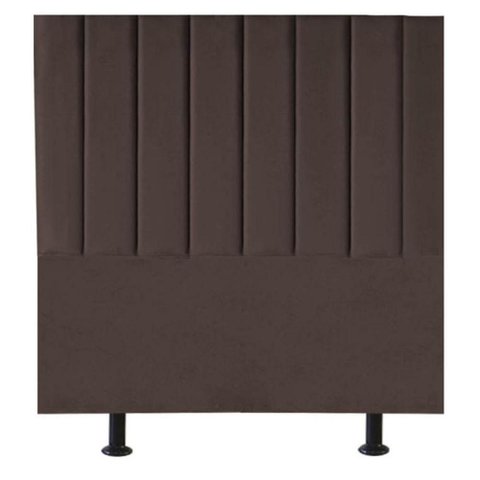 Cabeceira Estofada de Cama Casal Box 140 Cm Maria Corino Marrom