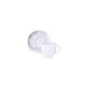 Ver imagem 1 de Conjunto Xícara e Pires de Chá Tramontina Arbo em Porcelana Decorada 200 Ml 2 Peças