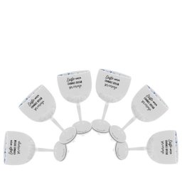 Kit 4 Taças Gin Branca Personalizada Para Live - 2