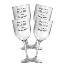 Ver imagem 2 de 4 Taças Vinho Acrílico Enfermagem
