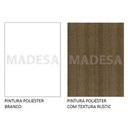 Ver imagem 7 de Balcão Glamy 80 cm 2 Gavetas Branco e Rustic Madesa