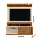 Ver imagem 3 de Estante Ripada para Tv 55 Polegadas 185cmx150cm Living