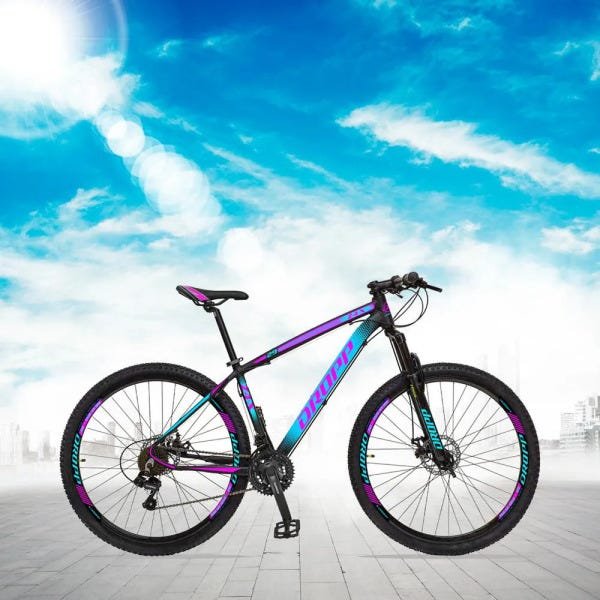 ｃｄ2 Bicicleta Aro 29 Quadro 19 Alumínio 21v com Suspensão Freio Disco