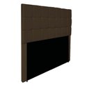 Ver imagem 1 de Cabeceira Estofada Manchester 160 Cm Queen Size Suede - Doce Sonho Móveis Cor Marrom