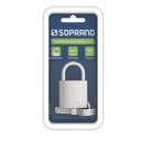 Ver imagem 3 de Cadeado de Aço Inox Maciço 32mm Escovado Blister In32 Soprano