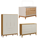 Ver imagem 2 de Quarto de Bebê Completo Classic Elfe Areia Savana