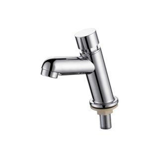 Torneira de Banheiro e Lavabo Fechamento Automático Mesa Cromada Fa02 Doan