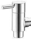 Ver imagem 3 de Torneira Banheiro Lavatório Metal Bica Alta 33 Cm Mesa Aa07 Doan