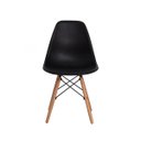 Ver imagem 4 de Kit 2 Cadeiras Eiffel Eames Base Madeira - Preto