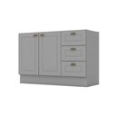 Ver imagem 1 de Balcão Modulado de Pia 120cm 2 Portas 3 Gavetas Emily Henn (sem Tampo)