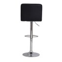 Ver imagem 5 de Kit 3 Banquetas Altas para Bar Balcão Bancada Bistro Cozinha Gomos Preto