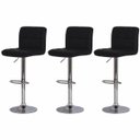 Ver imagem 1 de Kit 3 Banquetas Altas para Bar Balcão Bancada Bistro Cozinha Gomos Preto