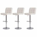 Ver imagem 1 de Kit 3 Banquetas Altas Para Bar Balcão Bancada Bistro Cozinha Gomos Branco