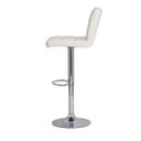 Ver imagem 3 de Kit 3 Banquetas Altas Para Bar Balcão Bancada Bistro Cozinha Gomos Branco