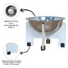 Comedouro Elevado Gato Cachorro Pet Mdf Modelo Torre:11cm/inox - 4