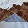 Tapete de Couro Marrom Castanho Degrade 1,50x2,00 sem Bordas - 7