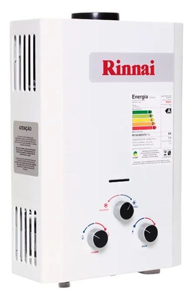Aquecedor de água a gás Rinnai REUM071 - GLP - 1
