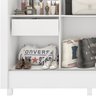 Guarda Roupa Casal Espelho 3 Pt Correr 32120 Branco Demobile - 8