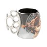 Caneca Porcelana Soco Kratos Axe Leviathan Preto Gow 380ml - 4