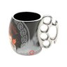 Caneca Porcelana Soco Kratos Axe Leviathan Preto Gow 380ml - 3