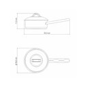 Ver imagem 5 de Jogo de Panelas Tramontina Aço Inox Fundo Triplo 02 peças TR-K002 Tramontina - Inox